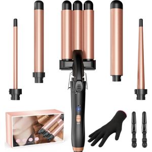 Lexium Wafeltang - Krultang - Golvenkrultang - Waver - Krultang - Haarkruller