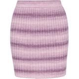 MYMO - A-lijn Rok - Lila - Gevoerde Zoom/Rand - Slanke Pasvorm