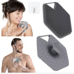 Badborstel - Dry brush - Rug Scrubber - Lichaamsborstel - Rugborstel douche - Huidborstel - doucheborstel - bad- & doucheaccessoires - Badborstel - Doucheborstel rugborstel - Massage