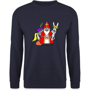 Sinterklaas Met Helpers | Grappig Kerstmis Sweater Heren