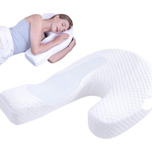Zijslaapkussen Volwassenen - Lichaamskussen Zijslapen - Body Roll - Praktisch - Comfortabel