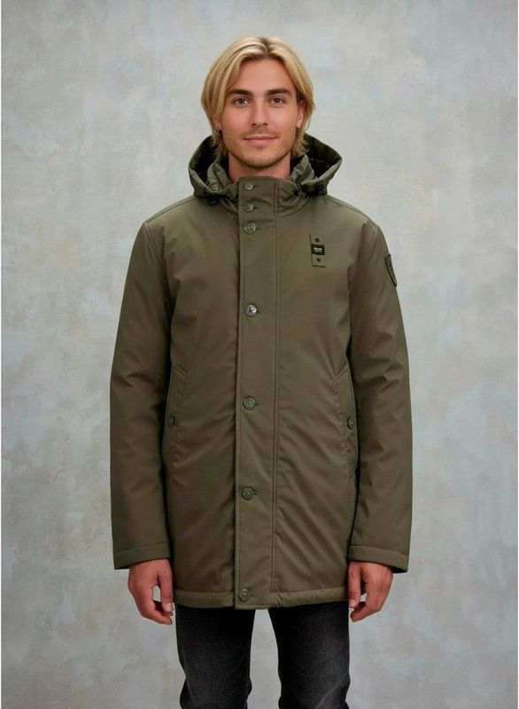 Blauer - Chester - Parka - Groen - Waterafstotend Neopreen - Afneembare Capuchon