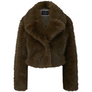 Outdoor - Buitenjas - Bontlook - Normale Pasvorm - Stijlvolle Reverskraag