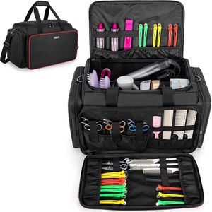 Professionele Kapper-Reistas - Zonder Accessoires - Kapperstas - Kaptas - Voor kappers / Barbers - Kapper school - Professionele kwaliteit - Stijlvol - Zwart