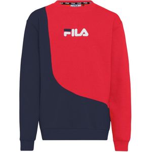 Fila APPAREL BOBINGEN BLOCKED CREW - Sweater - black iris Maat 146/152