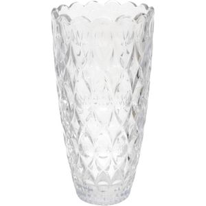 Gerimport Bloemenvaas - helder glas - D15 x 30 cm