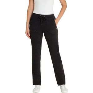 Comfortabele dames vrijetijdsbroek zwart - Zwart - Maat - 38