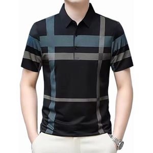 Casual Heren Polo - Designer - Ruiten - Geblokt - Engels - Poloshirt - Shirt