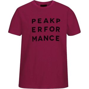 Peak Performance - Ground Tee JR - T-shirt Kids - 130 - Paars