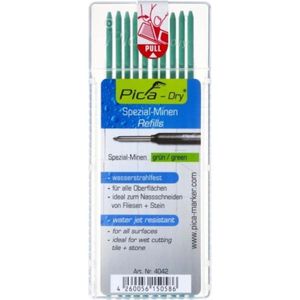 Pica 4042 Dry Navulling - 10 stuks - Groen