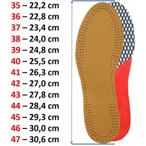 Vaya Supporto Orthese Inlegzolen voor Platvoeten en X-Benen - Maat 45