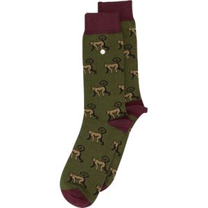Alfredo Gonzales unisex sokken monkeys groen