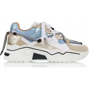 DWRS JUPITER White/Champagne - Dames Sneaker - J5554C-49 - Maat 36