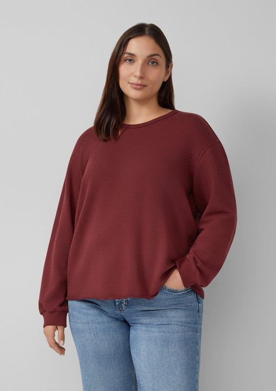 s.Oliver - Sweatshirt - Gemêleerd - Relaxed Fit