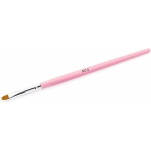 Cosmetics Zone Cat's Tongue Gel Brush - Roze Nr.6 #15