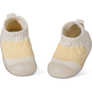 Zachte Sok Schoenen voor Baby Jongens en Meisjes - Antislip Kruipschoenen voor Peuters (6-24 Maanden)