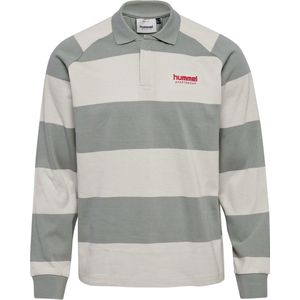 Hummel - Functioneel Shirt - Grijs - Lichtgrijs - Rood - Lange Mouw