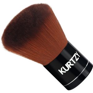 TRANKIELO® - Professionele Kabuki Make-up Kwast – 7cm – Synthetisch – Geschikt voor Vloeibaar Poeder, Blush & Crème – Ideaal voor Mineraal Poeder Blenden, Buffing en Stippelen