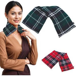 Warmtekussen voor pijnverlichting met fleece hoes - ideaal voor rug-, nek- en schouderpijn