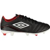 Umbro - Classico XII FG - Voetbalschoenen - Zwart - Wit - Vermiljoen