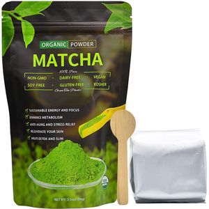 Premium Matcha Groene Thee Poeder | Chinese Groene Thee Matcha Poeder | Perfect Voor Dagelijkse Energie | 100 gram