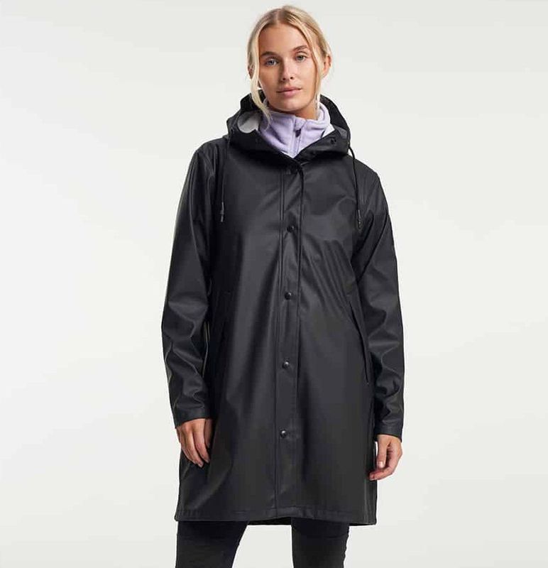 Regenjas Dames - Tenson Regenjas Dames Dames Apelviken PU Coat W Tap Shoe - Maat