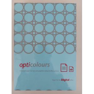 Opticolours gekleurd printpapier A4 80g/m² lavendelblauw 500 vellen