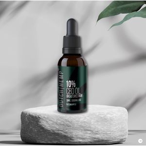 Dutch Hemp - CBD-olie 10% - 30ml - Broad Spectrum
