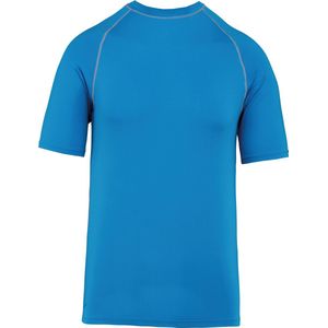 PROACT - Functioneel T-shirt - Aqua Blue - Korte Mouwen - Anti-UV-bescherming PA4007