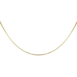 The Jewelry Collection Ketting Venetiaans 0,9 mm - Goud