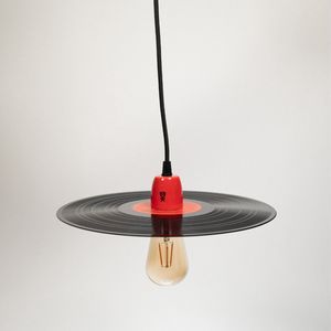 LP Lamp - Vinyl Hanglamp - Vinyl lamp - Rocking Panda - Woonkamerlamp