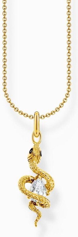 Thomas Sabo - KE2300-565-14 - Ketting - Geel Goud Verguld - Gerecycled Zilver - Dames