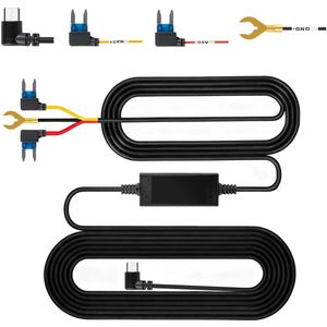 Dashcam Hardwire Kit – 24-Uurs Bewaking – USB-C Aansluiting – Compact Ontwerp – Eenvoudig Te Installeren – Directe Accu Aansluiting – van Faas