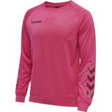 Hummel Sportsweatshirt 'Poly'  antraciet / fuchsia