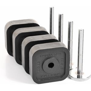 Ironmaster Quick-Lock Adjustable Dumbbell Add-on kit - van 54,4 kg naar 74,8 kg - 2 x 20,4 kg - incl. 4 Add-on Screws 22 cm