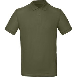 B&C Men's organic polo shirt CGPM430 - Urban Khaki - XXL