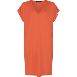 Ydence - Dress Natalie - Coral Red - Maat L
