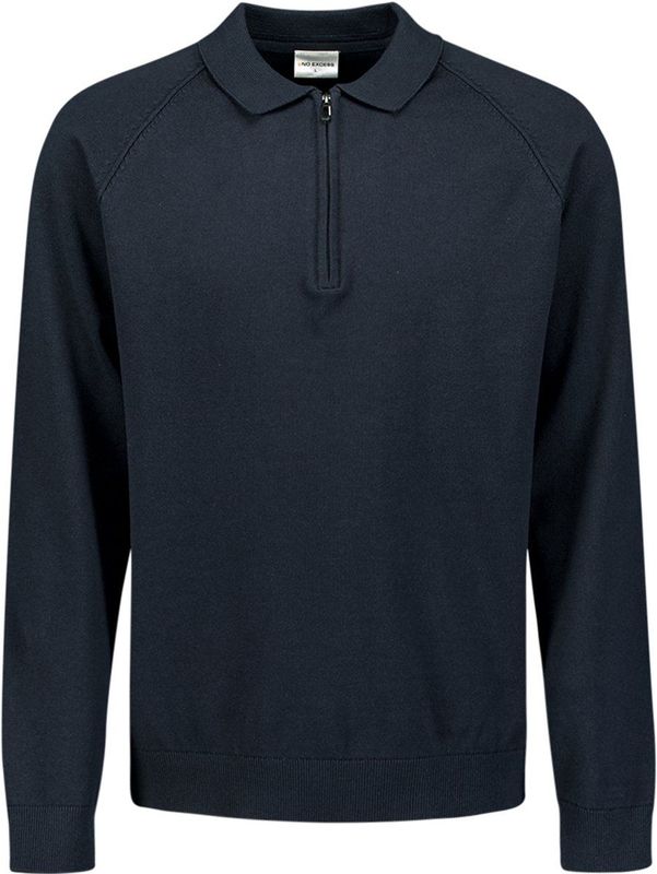 No Excess - Pullover Polo Half Zip - Trui