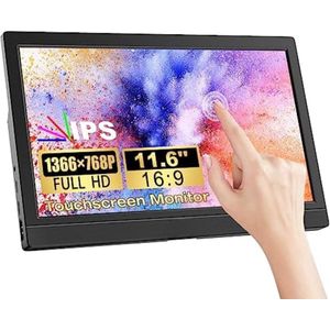 Lexium Portable Monitor - Extra Scherm Laptop - Laptop Scherm Uitbreider - Draagbare Monitor - Draagbaar Laptop Beeldschermuitbreider