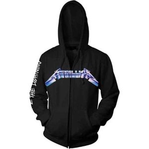 Metallica - Ride The Lightning - Vest met Capuchon - Zwart