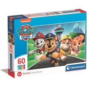 Clementoni - Puzzel 60 Stukjes Paw Patrol, Kinderpuzzels, 5-7 jaar, 26114