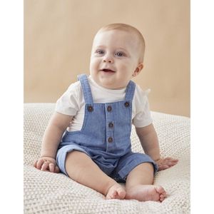 noukie's - Jeans salopette - Zomer - 9 maand  / 74