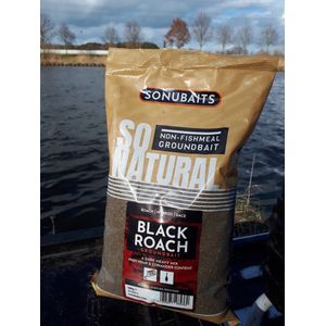 Sonubaits So Natural Groundbait (1 kilo) - Soort : Black