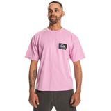 Quiksilver Back Flash T-shirt Met Korte Mouwen Roze L Man