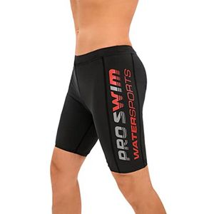 Atletische Solid Swim Jammers voor mannen - Lange Racing Training Badpak