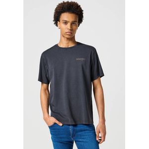 Wrangler - GRAPHIC TEE FADED BLACK - L