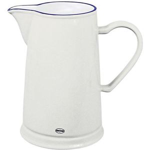 CABANAZ - schenkkan, keramiek, PITCHER, 1.6 liter, wit