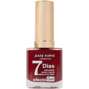 Easy Paris Cosmetics - Nagellak - Dekkend Rood met Shimmer - Glitter - 1 flesje met 13 ml inhoud - Nummer 030