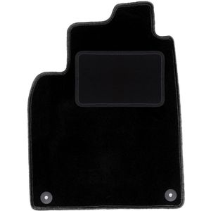 Bestuurdersmat zwart voor: Saab 9-3 II cabrio (2002-2014)