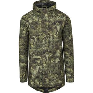 AGU Motion Rain Parka Regenjas Urban Outdoor Forest Print Unisex L